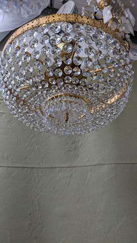 Semi Flush Mount Bag Chandelier
