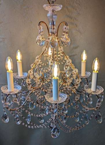 Vintage 1930'sItalian Chandelier