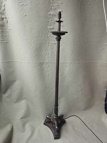 Bronzed Cast Iron Floor Lamp