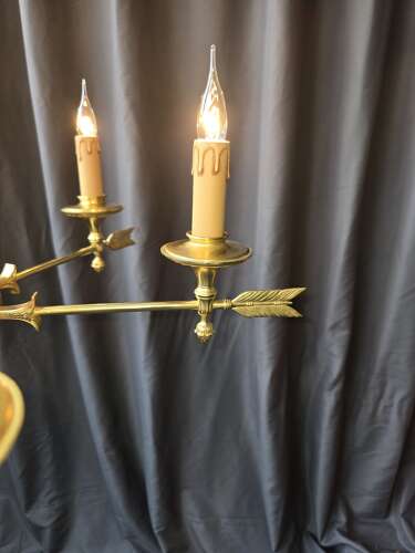 Red And Gold Empire Style Chandelier